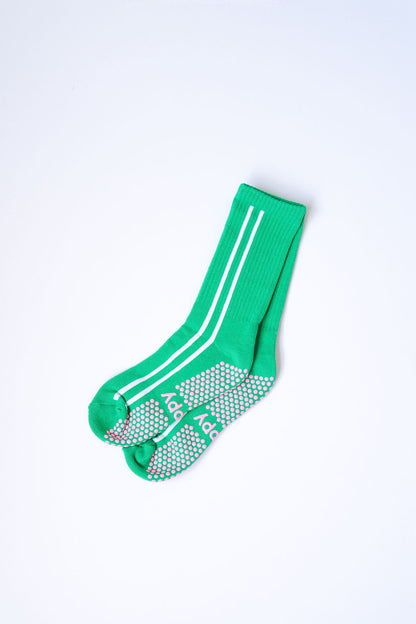 Sidestripe Crew Grippy Socks