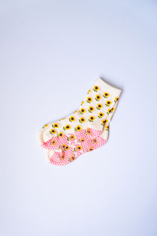 Sunflower Grippy Sock