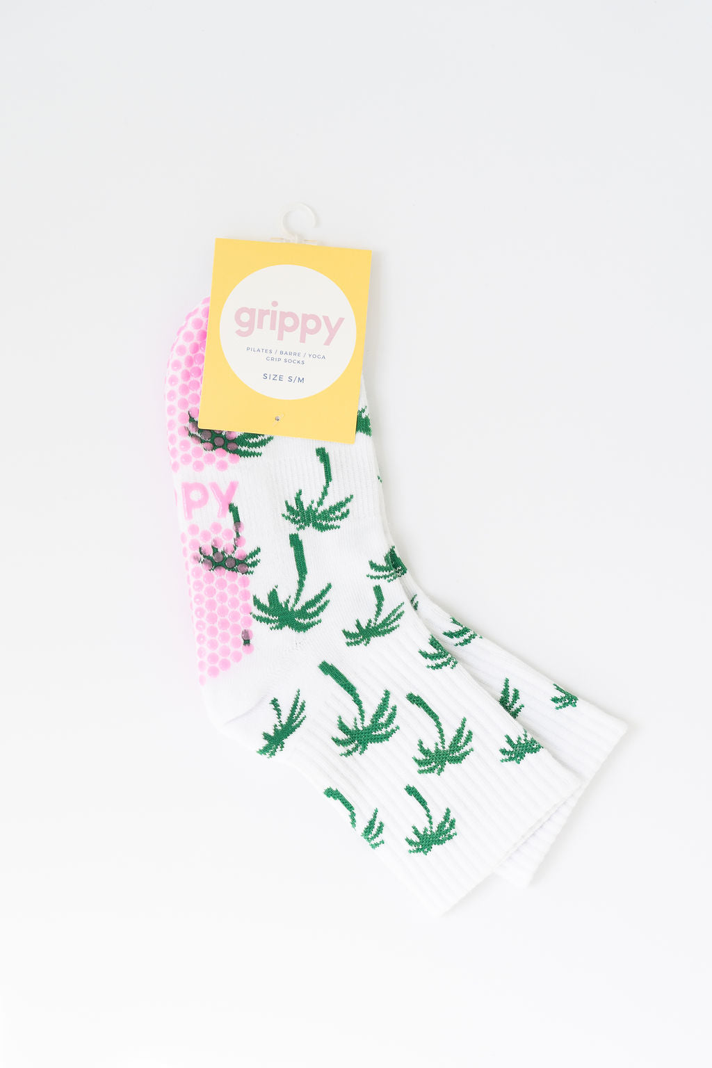 Palm Tree Grippy Sock