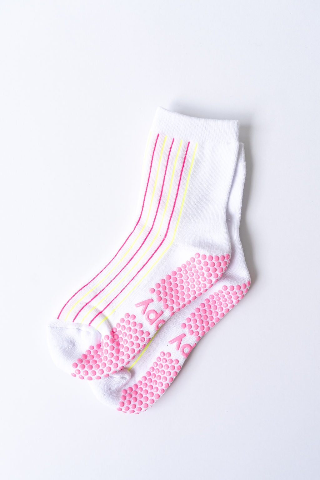 Neon Lights Grippy Socks