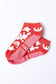 Coral Ankle Grippy Socks