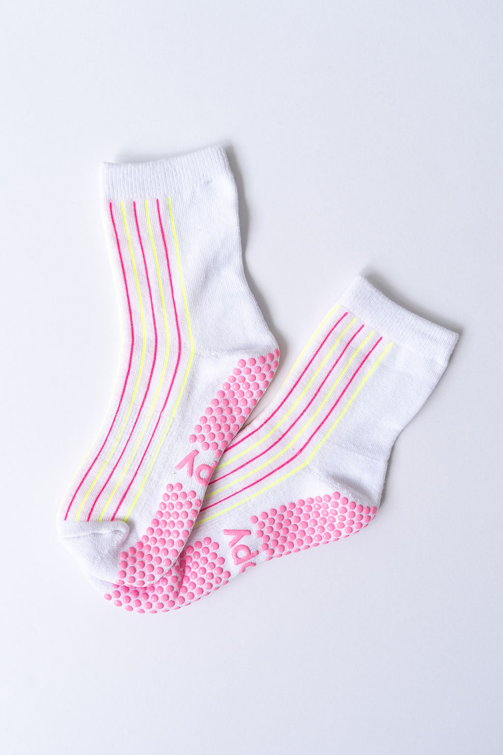 Neon Lights Grippy Socks