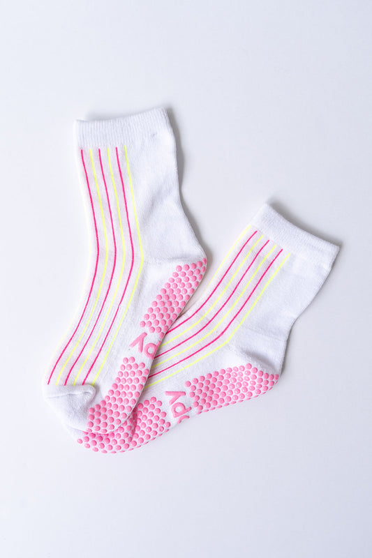 Neon Lights Grippy Socks