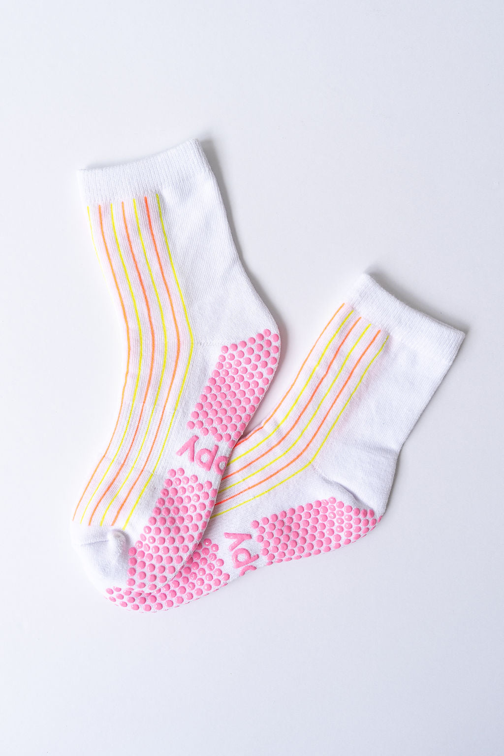 Neon Lights Grippy Socks