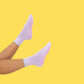 Pastel Ankle Frill Grippy Socks